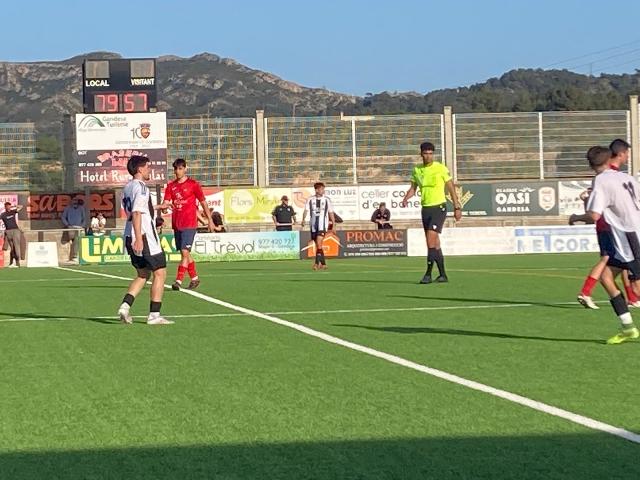 Club Futbol Amposta : 1r. EQUIP : Jornada 25 SEGONA CATALANA GRUP 6. Diumenge 6 d�abril CF GANDESA 2  -  CF AMPOSTA  1